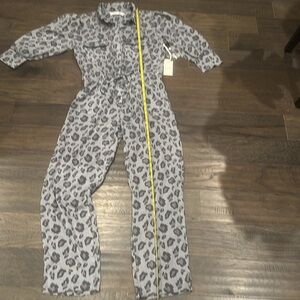 Billy T Leopard Print Jumpsuit